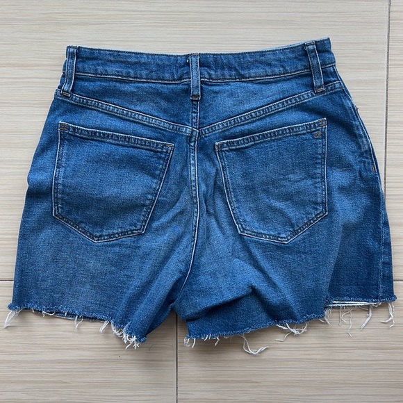 Madewell Curvy High Rise Denim Jean Shorts - Picture 2 of 2